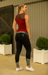 BARE Performance Riding Tights - Grey Python